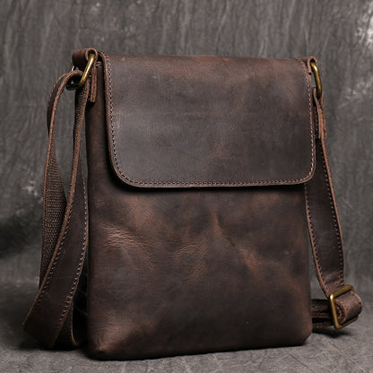 Leather Messenger Bag