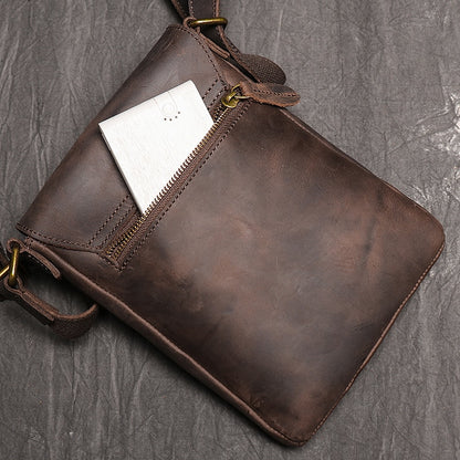 Leather Messenger Bag