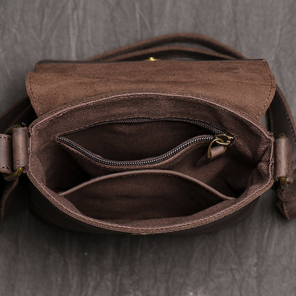 Leather Messenger Bag