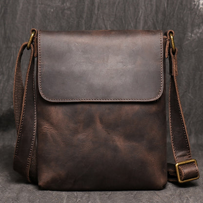 Leather Messenger Bag