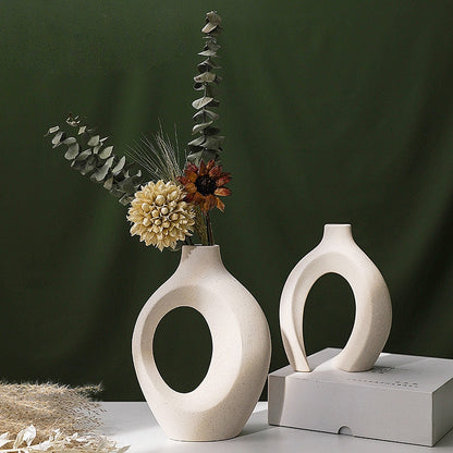 Entangled Ceramic Vase Set