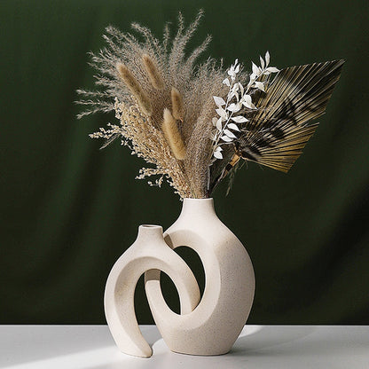 Entangled Ceramic Vase Set