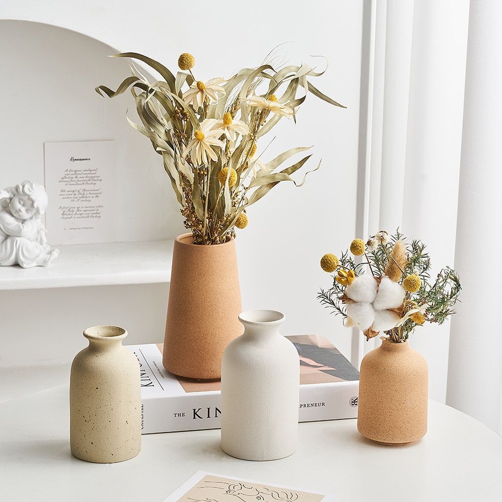 Speckled Clay Small Ceramic Vase